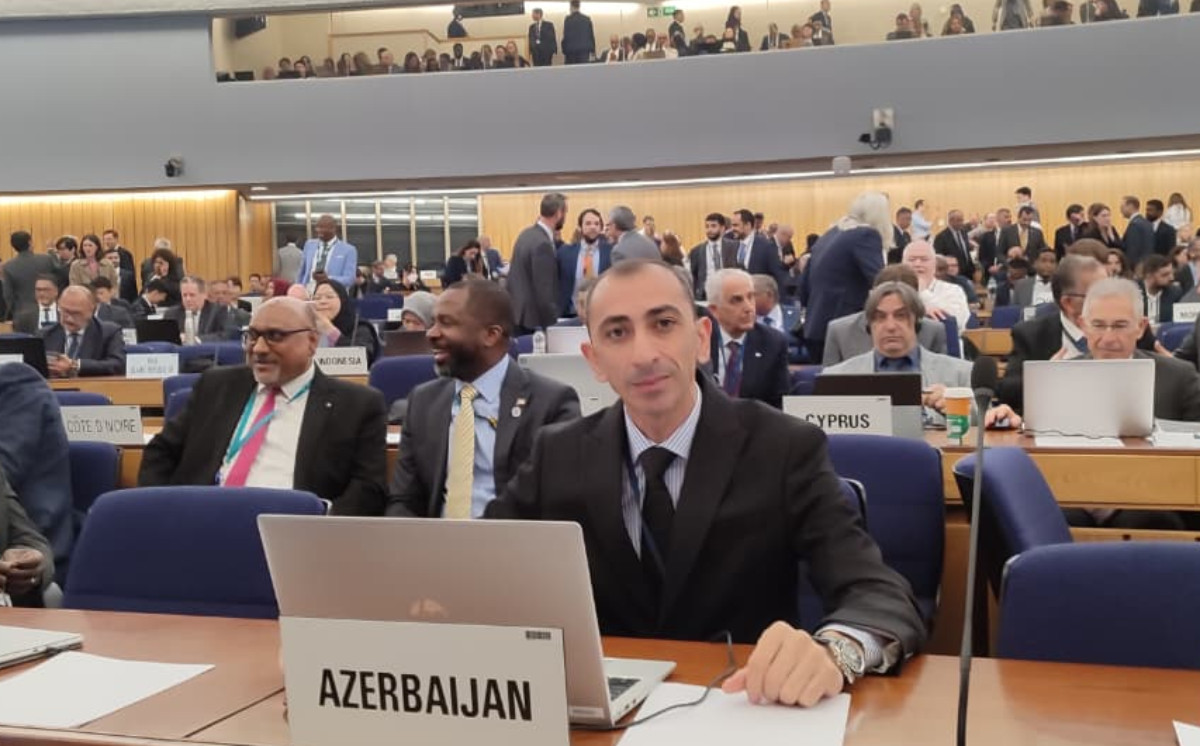 Azərbaycan Beynəlxalq Dəniz Təşkilatının Dəniz Ətraf Mühitinin Mühafizəsi Komitəsinin sessiyasında təmsil olunub 