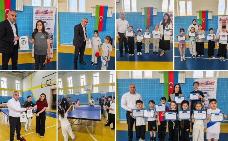Ulu Öndər Heydər Əliyevin anadan olmasının 103 illiyinə həsr olunmuş stolüstü tennis turniri keçirilib 