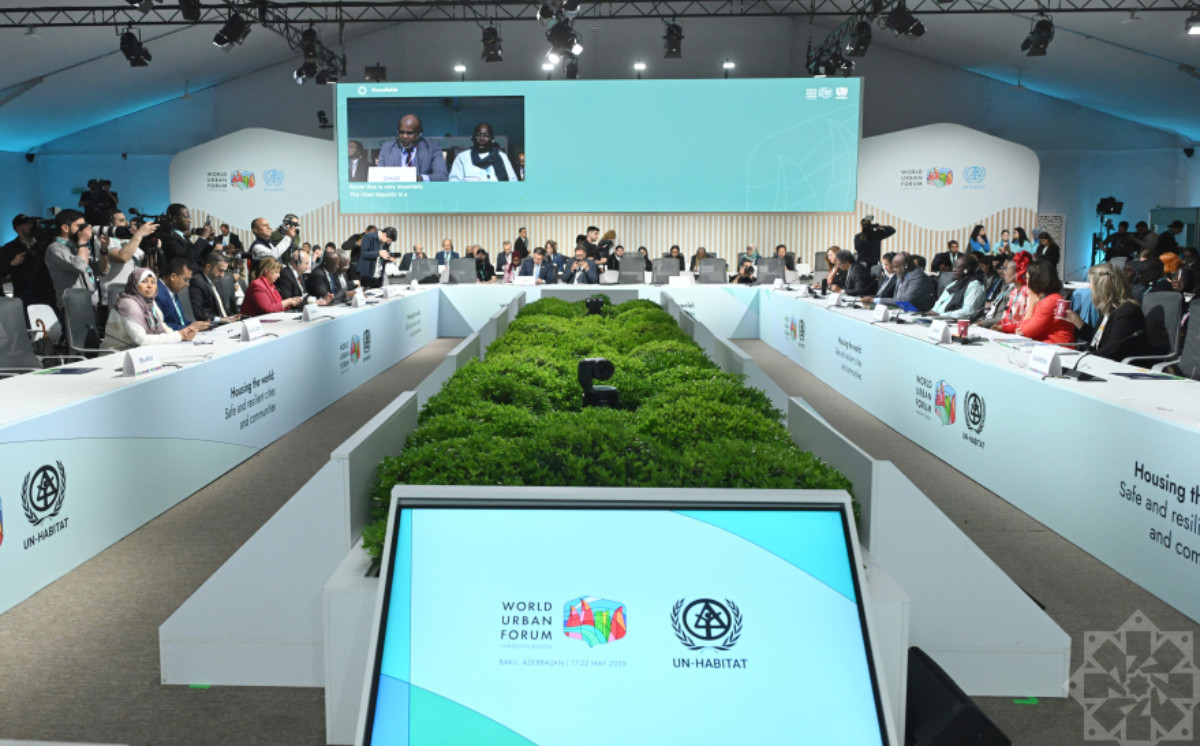 WUF13-də Milli Nazirlik Bəyanatları - Yeni Şəhərsalma Proqramının gedişatı ilə bağlı nazirlər səviyyəsində görüş keçirilir 