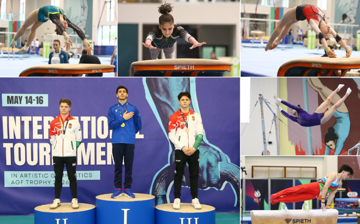 Our gymnasts finished the tournament with 17 medals 