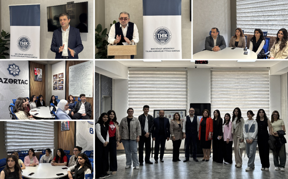BDU-da “Professor Nəsir İmanquliyev dərsləri” layihəsinin növbəti qonağı yazıçı-publisist, jurnalist İlqar Rəsul olub 