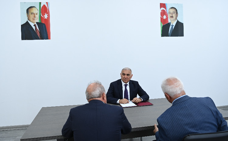 "Azərişıq" ASC-nin sədri Vüqar Əhmədov Cəbrayıl, Qubadlı və Zəngilan sakinləri ilə görüşüb 