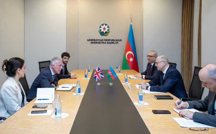 Issues on the agenda of the energy partnership with the United Kingdom was discussed 