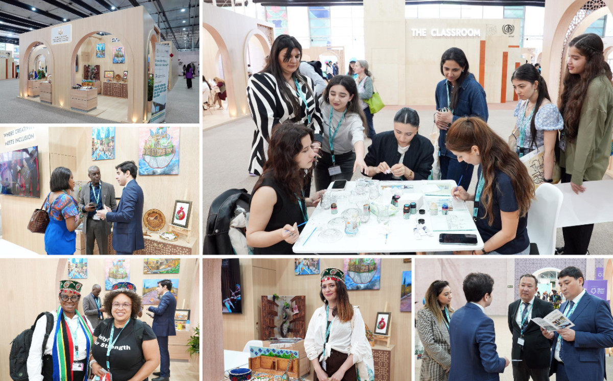DOST İnklüziv İnkişaf və Yaradıcılıq Mərkəzi WUF13-ün “Urban Expo” sərgisində pavilyonla təmsil olunur 