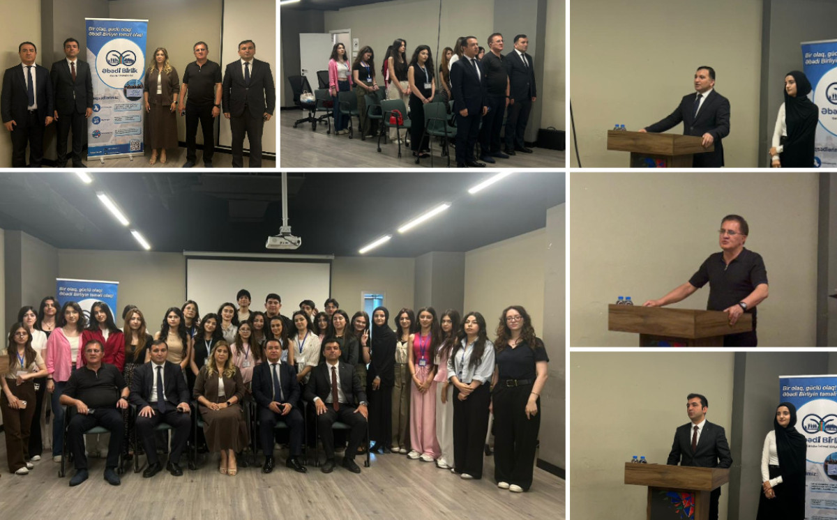 Gənclər Təşkilatlarının Resurs Mərkəzində 28 May - Müstəqillik Gününə həsr olunmuş tədbir keçirildi 