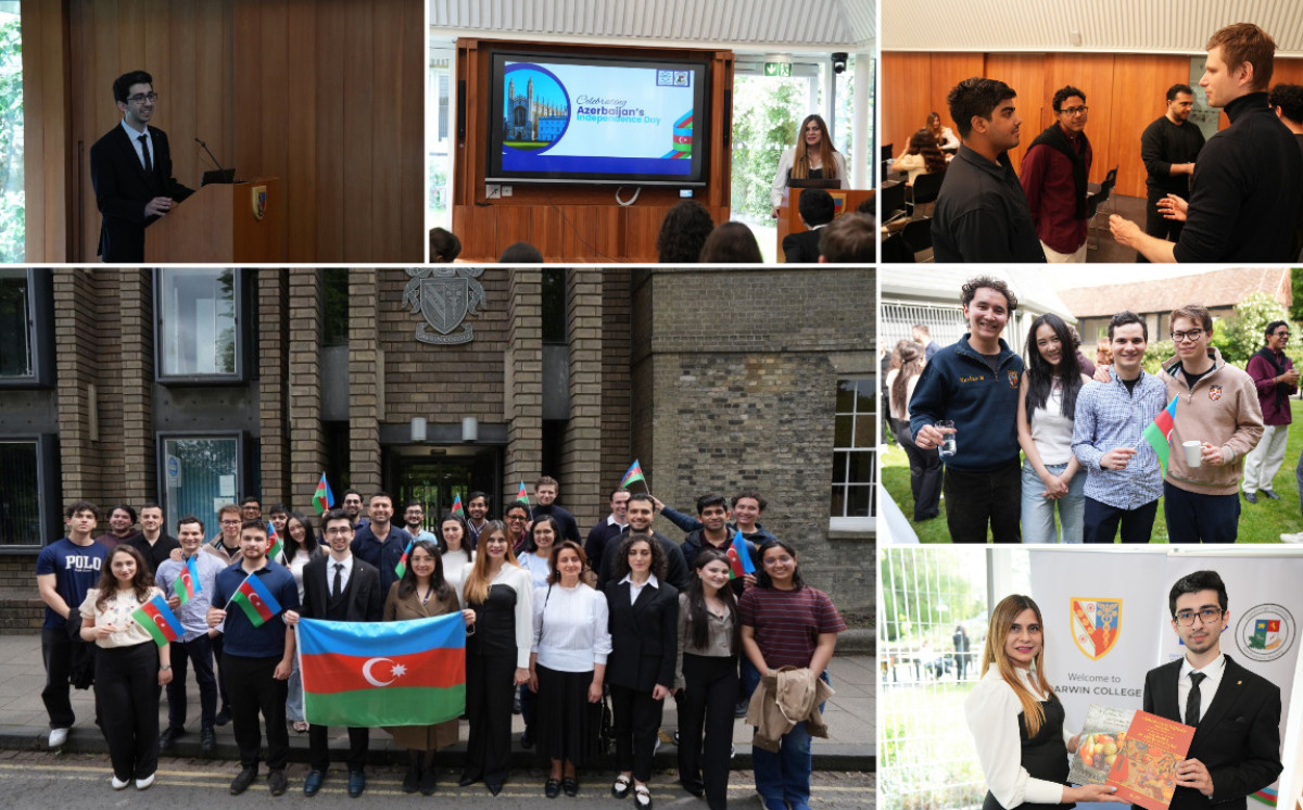 Kembric Universitetinin Darvin Kollecində 28 May - Müstəqillik Gününə həsr olunan tədbir keçirilib 