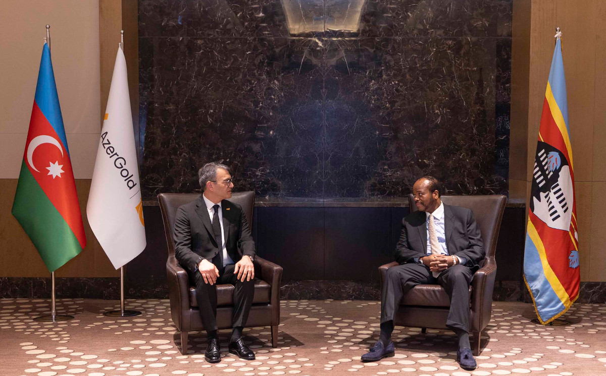 Zakir Ibrahimov Meets with His Majesty King Mswati III of Eswatini 