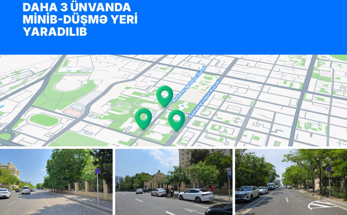 Daha 3 ünvanda minib-düşmə yeri yaradılıb 