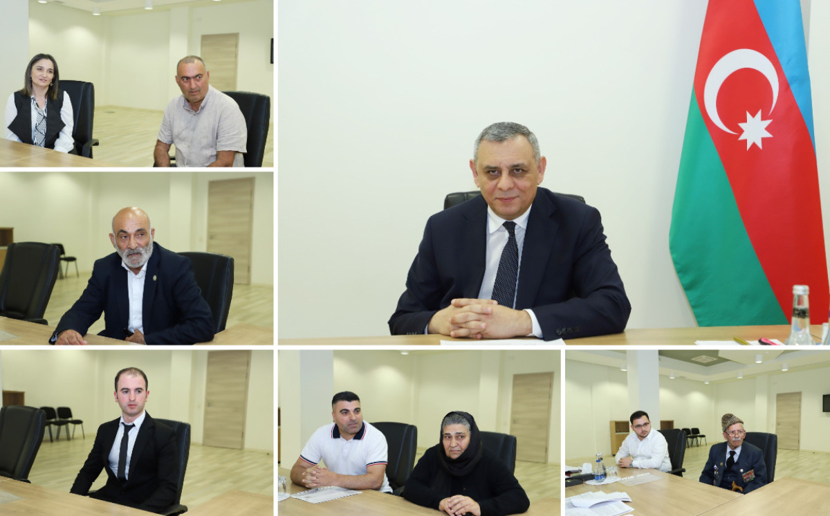 Mürsəl İbrahimov Biləsuvarda vətəndaşların problemlərini dinlədi 