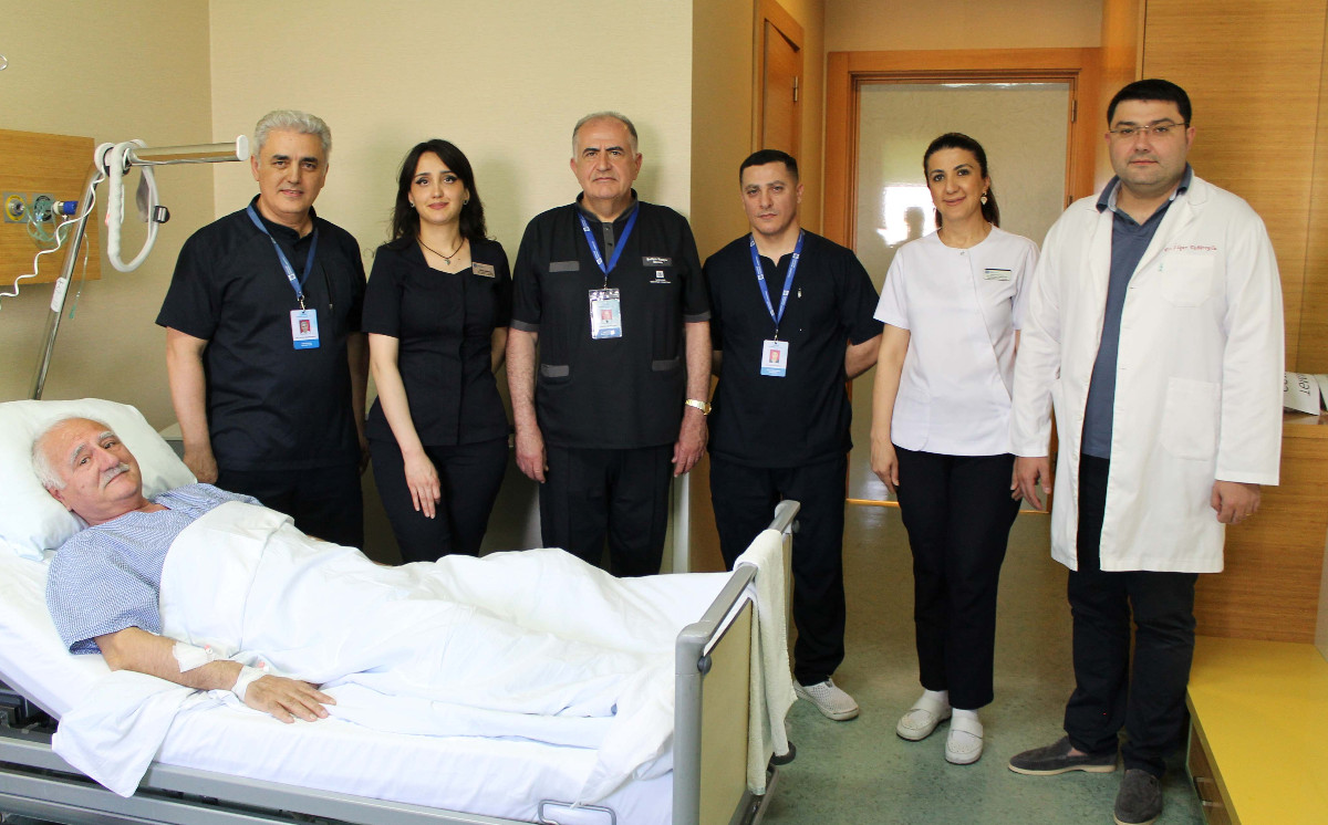 Doctors of the Central Customs Hospital Saved Professor Hikmet Alizade from Clinical Death 