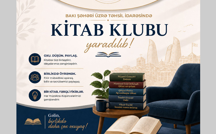 BŞTİ-də mütaliəni təşviq edən yeni təşəbbüs 