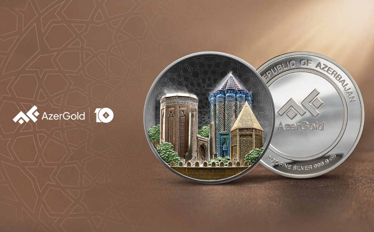“AzerGold” представила новую монету «Нахчыван - наследие архитектора Аджеми» 
