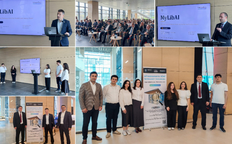 ADA Universitetində tələbələr tərəfindən hazırlanmış süni intellekt əsaslı “MyLibAI” kitabxana informasiya axtarış platformasının təqdimatı keçirilib 