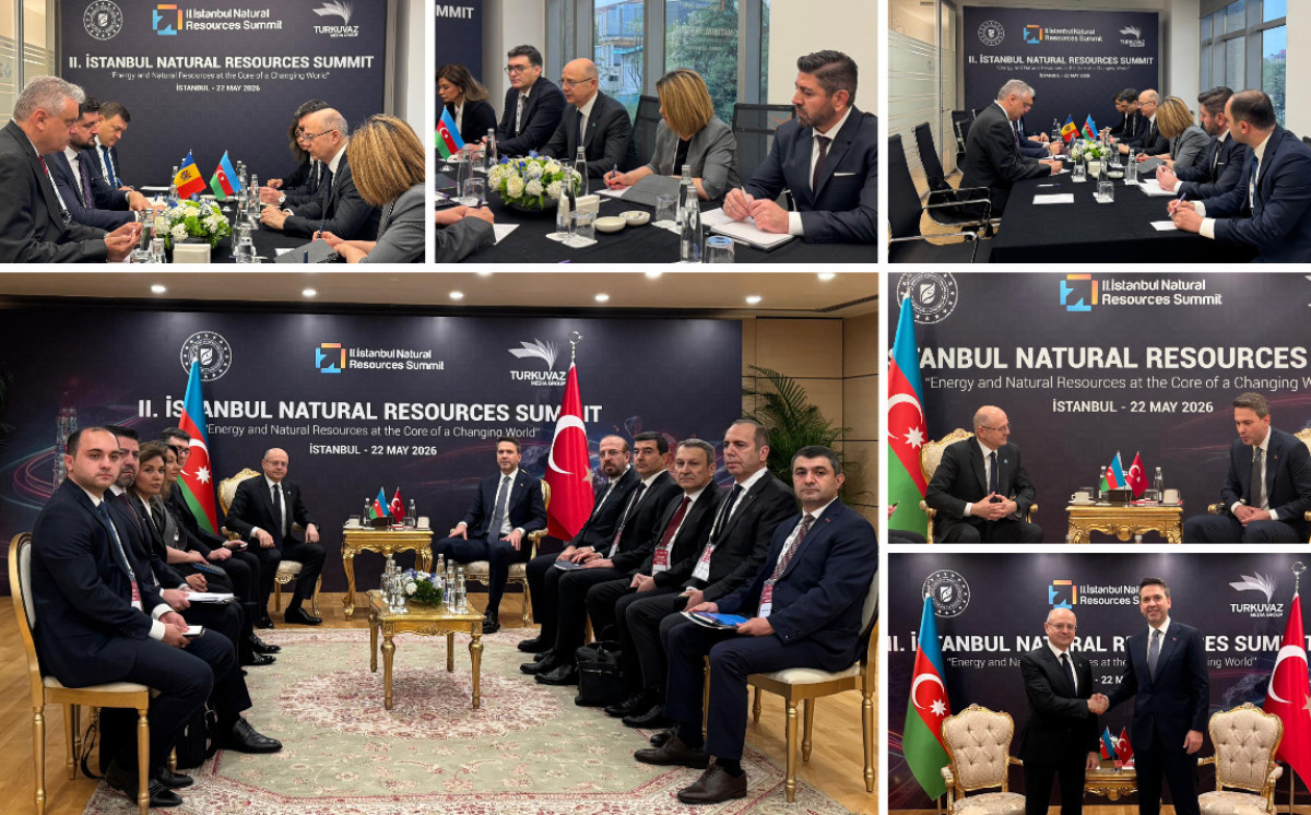 Energy Minister held meetings with the Energy Ministers of Türkiye and Moldova in Istanbul 