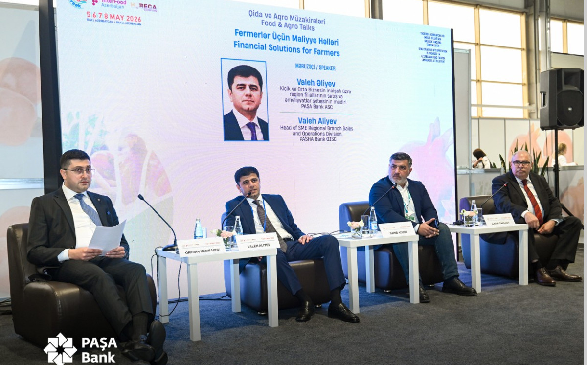PASHA Bank - официальный банковский партнёр выставок «Caspian Agro Week» и «InterFood Azerbaijan» 