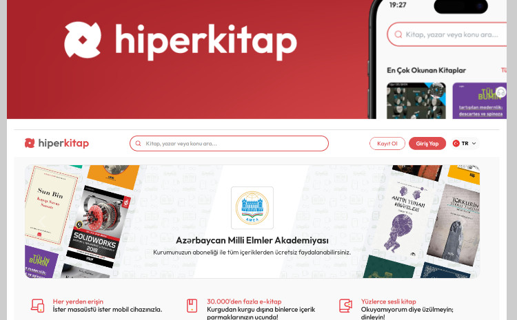 MEK 600 elektron nəşri Hiperkitap platformasına təqdim edib 