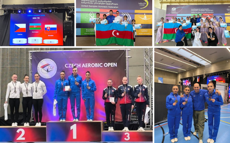 Azərbaycan gimnastlarından beynəlxalq arenada uğurlar 