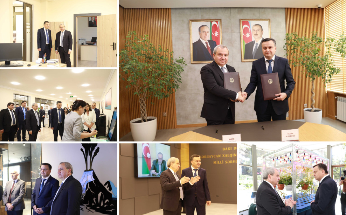 BDU ilə Ədliyyə Nazirliyinin Məhkəmə Ekspertizası Mərkəzi arasında əməkdaşlıq memorandumu imzalanıb 