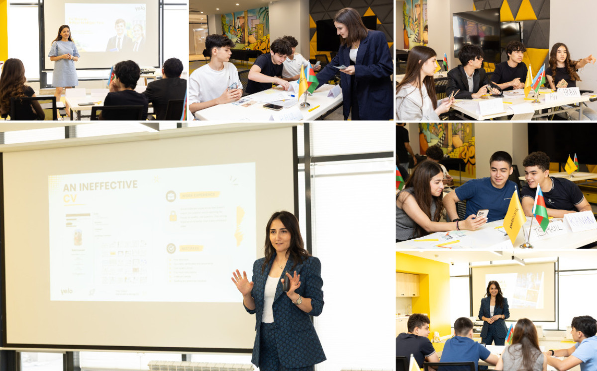 LANDAU School students participated in the internship program at Yelo Bank 