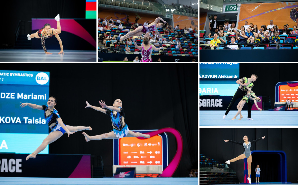 National Gymnastics Arena hosts International Tournament in Acrobatic and Aerobic Gymnastics 