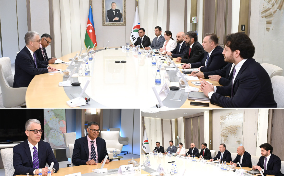 SOCAR-ın prezidenti IPA şirkətinin prezidenti və baş icraçı direktoru ilə görüşüb 