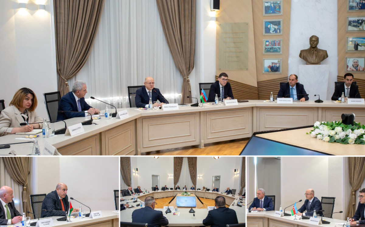 Energetika naziri İordaniya Haşimilər Krallığı Nümayəndələr Palatasının nümayəndə heyəti ilə görüşüb 