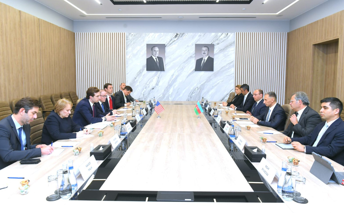 Nazir Rəşad Nəbiyev ABŞ nümayəndə heyəti ilə görüşüb 