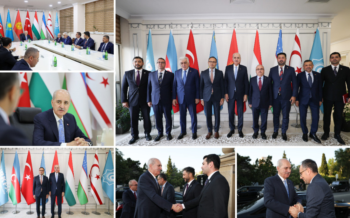 TBMM sədri Numan Kurtulmuş TÜRKPA Baş katibliyini Bakıda ziyarət edib 