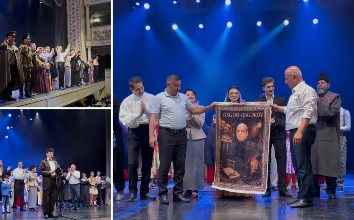 Akademik Musiqili Teatrda tanınmış rejissor Əsgər Əsgərovun 65 illiyi qeyd olunub 