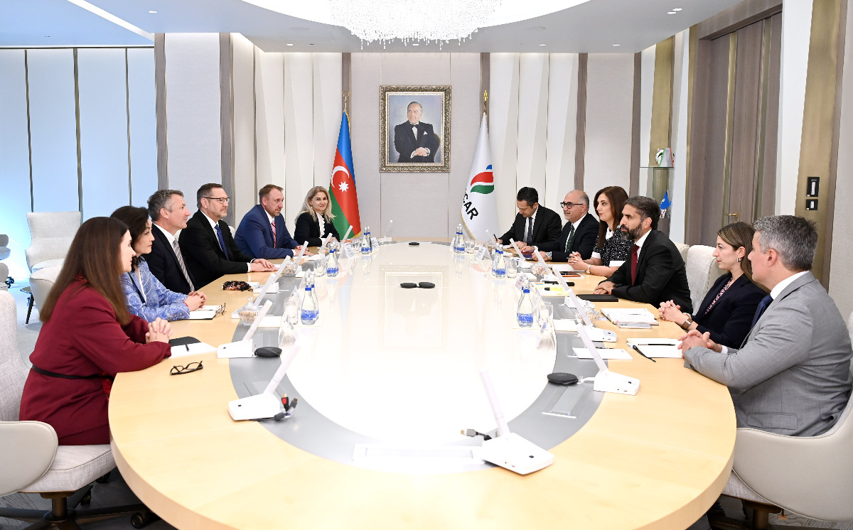 SOCAR-ın prezidenti “ExxonMobil Corporation” şirkətinin vitse-prezidenti ilə görüşüb 