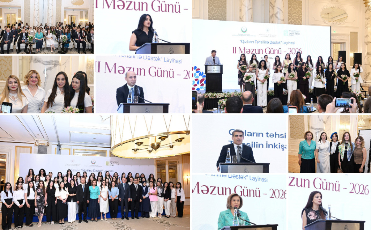 “Qızların təhsilinə dəstək” layihəsinin II məzun günü qeyd olundu 