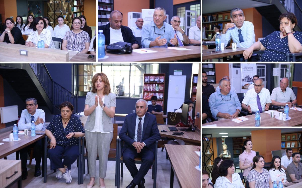 Pedaqoji Universitetdə Hacettepe Universitetinin nümayəndə heyəti ilə görüş 