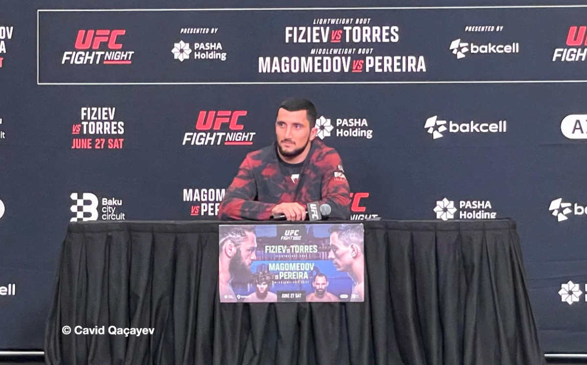Azərbaycanda UFC turniri böyük maraq doğuracaq - Fərman Həsənov