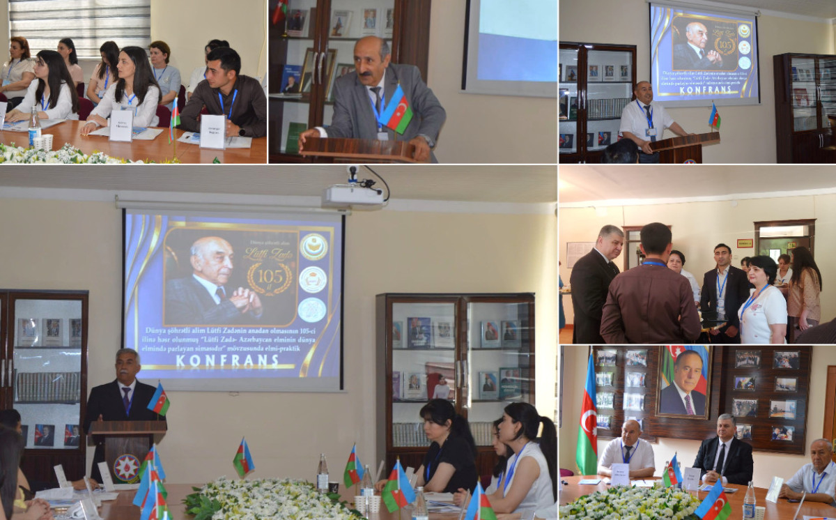 “Lütfi Zadə Azərbaycan elminin dünya elmində parlayan simasıdır” - ADPU-nun Ağcabədi filialında elmi-praktik konfrans 