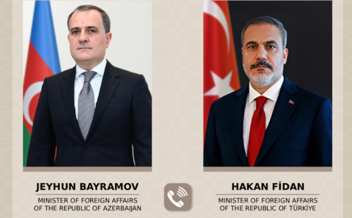 Ceyhun Bayramov və Hakan Fidan arasında telefon danışığı baş tutub 