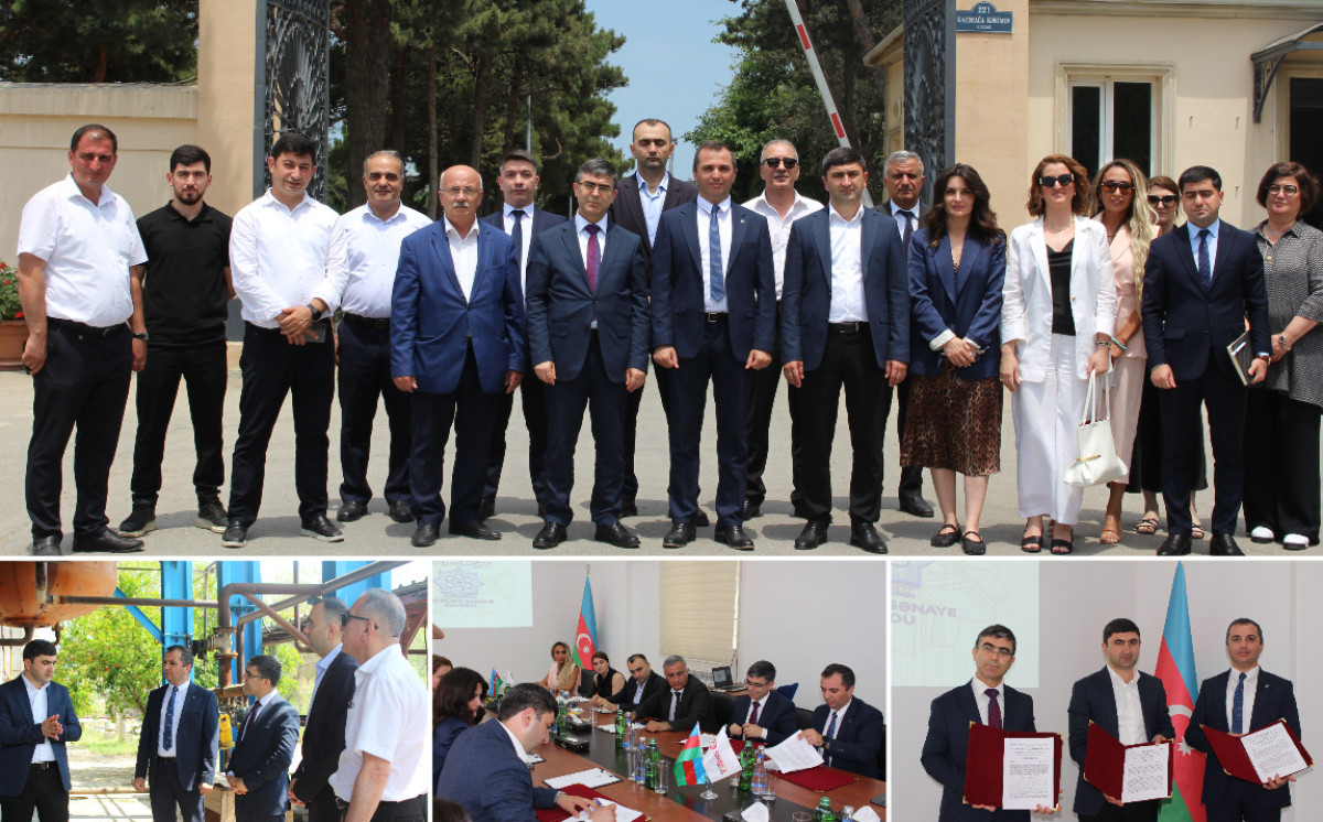 Kimya və Fizika institutları ETN Təcrübə-Sənaye Zavodu ilə innovativ tədqiqatlara start verir 