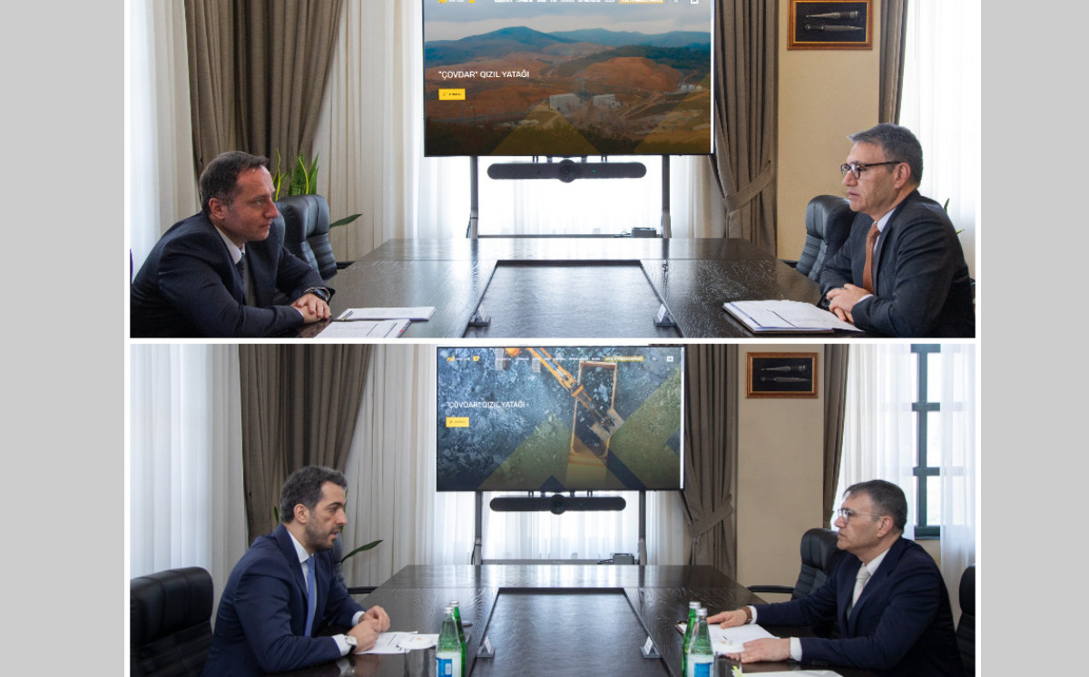 Chairman of the Executive Board of "AzerGold" CJSC met with the winners of the 5th "Yüksəliş" competition 