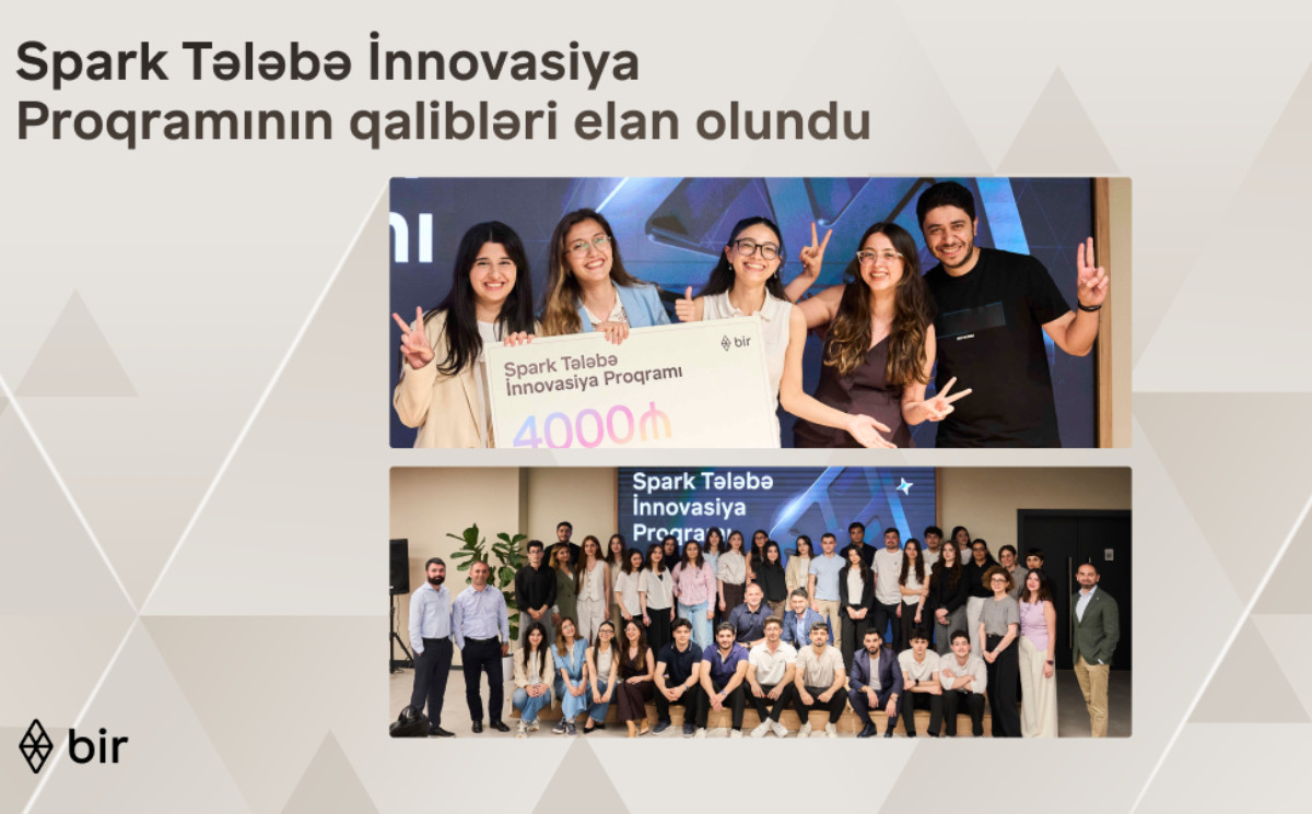 Bir ekosistemi “Spark Tələbə İnnovasiya Proqramı”nın qaliblərini elan etdi 
