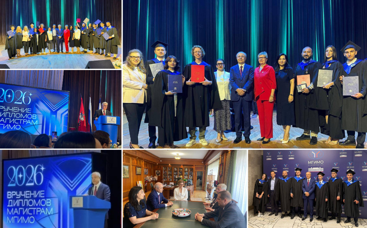 MGİMO ilə ASA arasında ikili diplom proqramının məzunlarına diplomlar təqdim olunub 