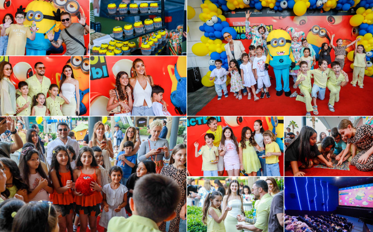 CineMastercard-da “Minionlar və bədheybətlər” filminin qapalı nümayişi keçirilib 