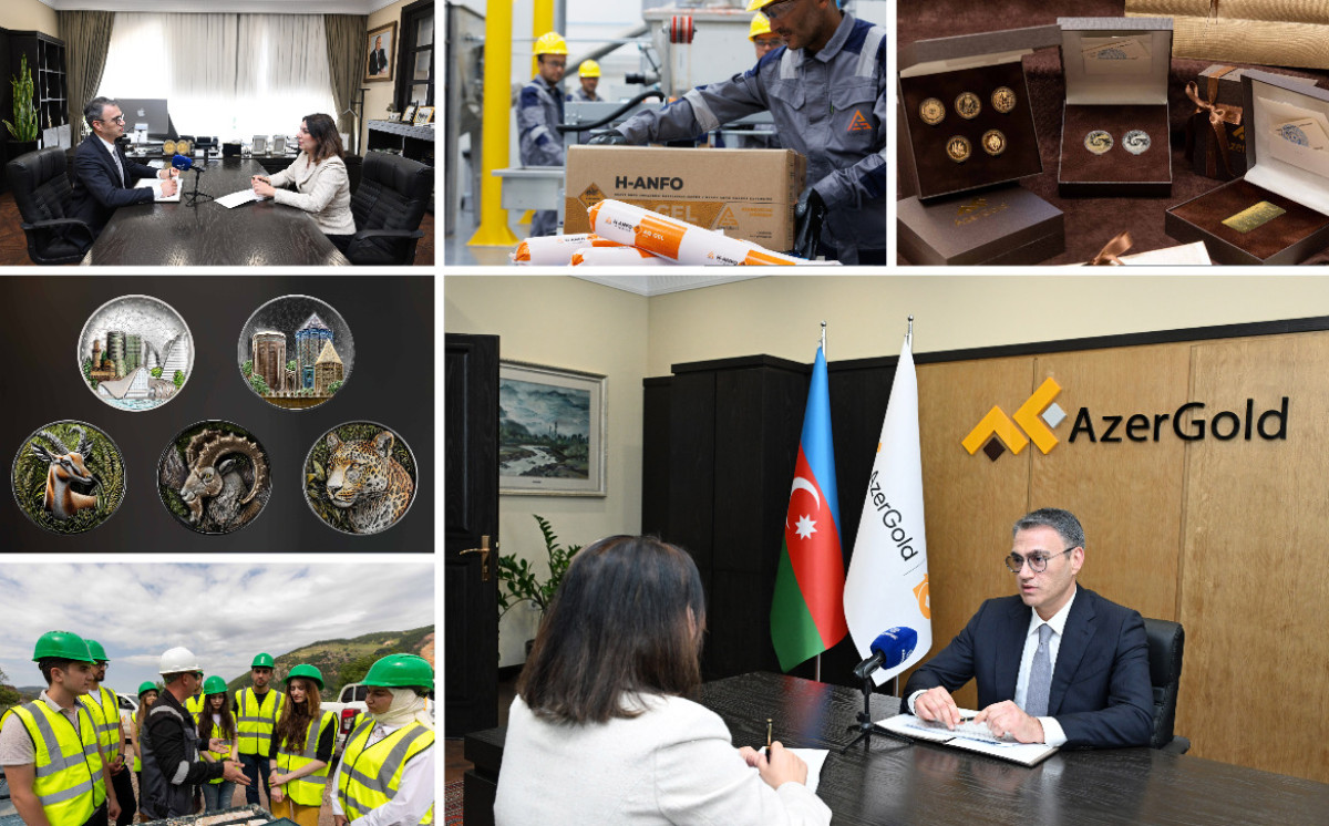 “AzerGold” QSC-nin İdarə Heyətinin sədri Zakir İbrahimov Azərbaycan Dövlət İnformasiya Agentliyinə geniş müsahibə verib 