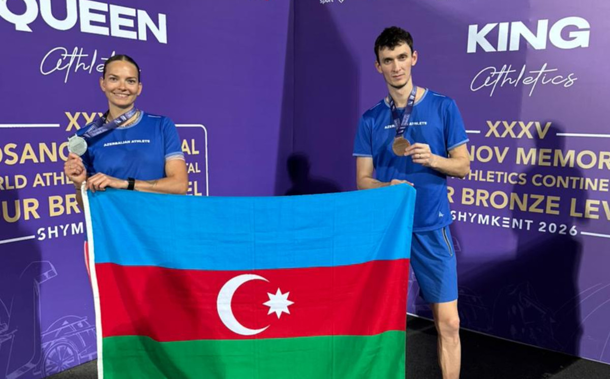 Azərbaycan atletləri Qosanov Memorialını 4 medalla başa vurdu 