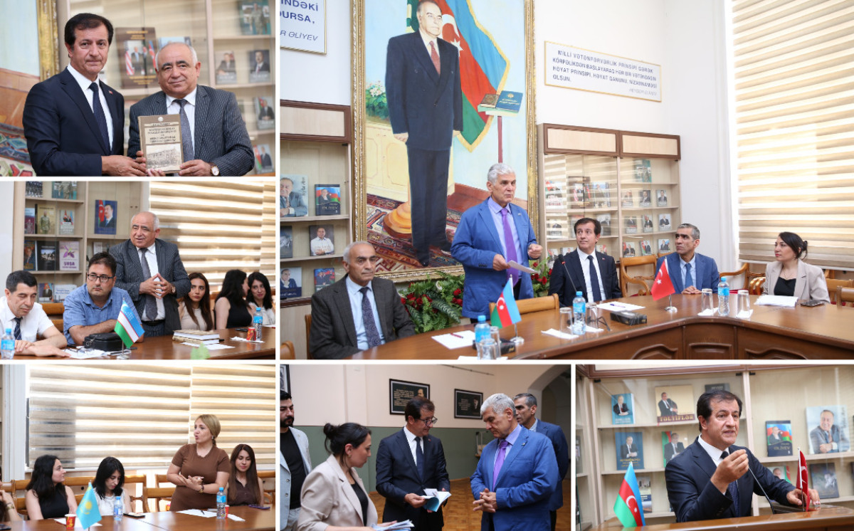 ADPU-da Ərdahan Universitetinin rektorunun müasir türkoloji tədqiqatlarla bağlı elmi seminarı keçirilib 