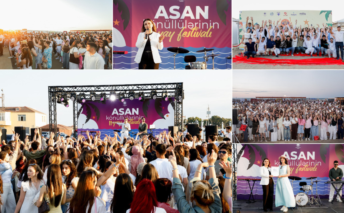 ASAN könüllülərinin II yay festivalı baş tutub 