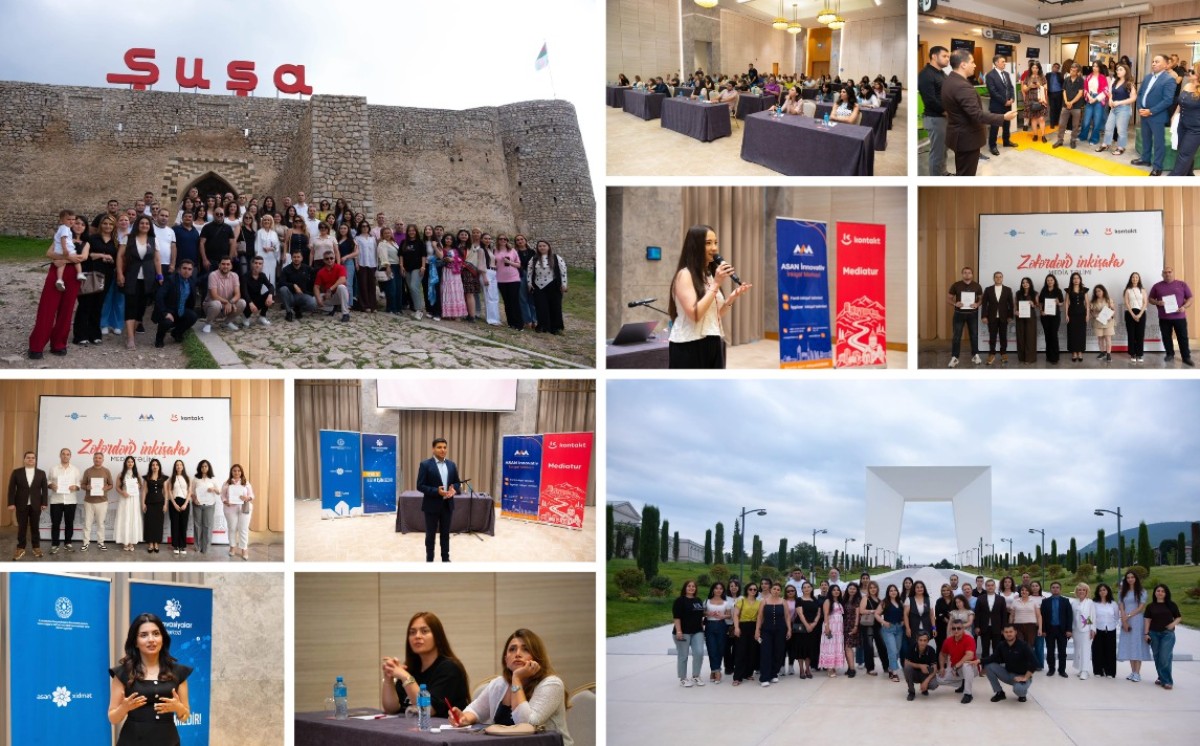 ASAN İnnovativ İnkişaf Mərkəzi Şuşada jurnalistlər üçün təlim reallaşdırıb 
