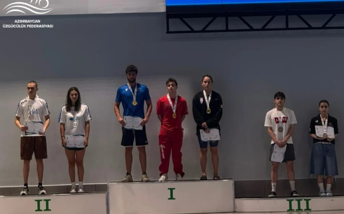 Azərbaycan üzgüçülərindən Kutaisidə 33 medal 