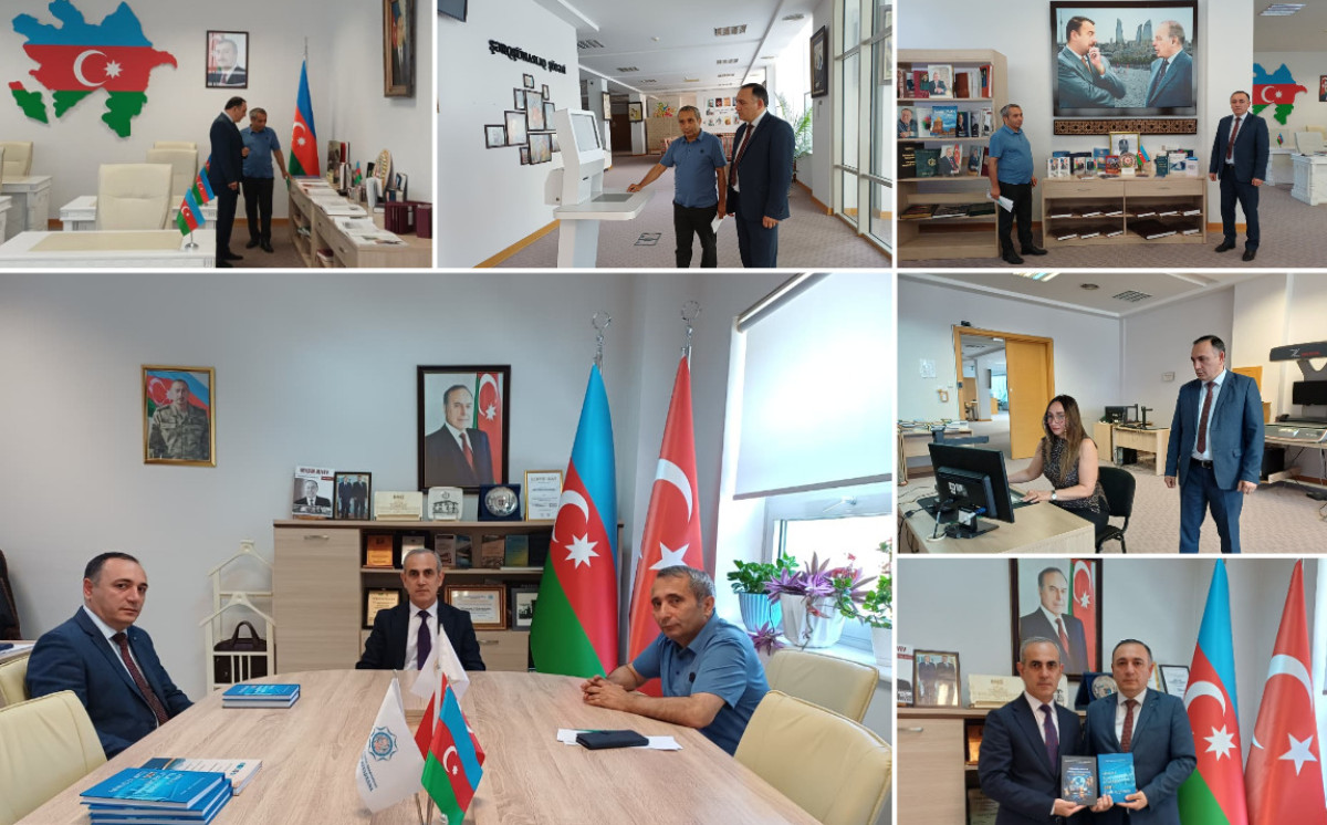 Azərbaycan Texnologiya Universitetinin prorektoru Mərkəzi Elmi Kitabxanada olub 