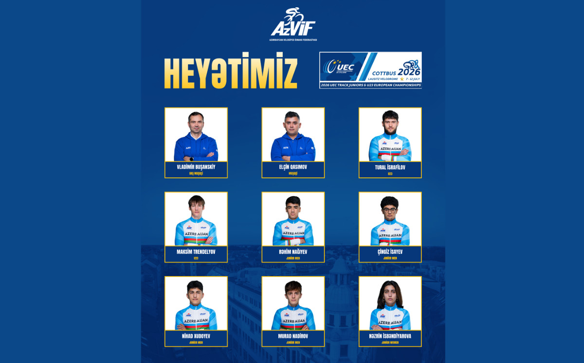 Trek yığmamız Avropa çempionatında iştirak edəcək 