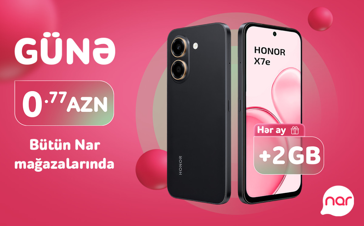 Günə 77 qəpiyə “Nar”dan smartfon! 