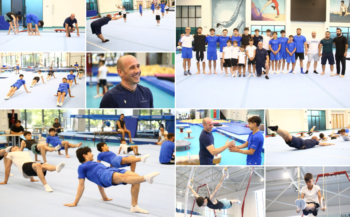 Masterclass at the National Gymnastics Arena 